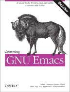 Learning GNU Emacs di Debra Cameron, Bill Rosenblatt, Eric Raymond edito da O'Reilly UK Ltd.