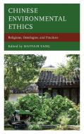 Chinese Environmental Ethics edito da Rowman & Littlefield Publishers