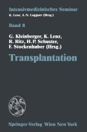 Transplantation edito da Springer Vienna
