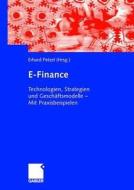 E-finance di Erhard Petzel edito da Gabler Verlag