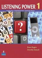 Listening Power 1 [With Map] di Bruce Rogers, Dorothy Zemach edito da Pearson PTR Interactive