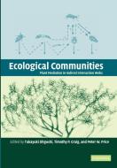 Ecological Communities edito da Cambridge University Press