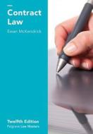 Contract Law di Ewan McKendrick edito da Macmillan Education Uk