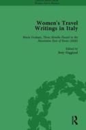 Women's Travel Writings In Italy, Part Ii Vol 5 di Jennie Batchelor, Donatella Badin, Julia Banister, Betty Hagglund edito da Taylor & Francis Ltd