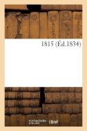 1815.0 di Sans Auteur edito da Hachette Livre - Bnf