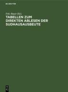 Tabellen zum direkten Ablesen der Sudhausausbeute edito da De Gruyter