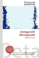 Amtsgericht Wernigerode edito da Betascript Publishing