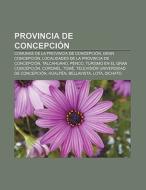 Provincia de Concepción di Fuente Wikipedia edito da Books LLC, Reference Series