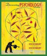 Discovering Psychology di Don Hockenbury, Sandra E. Hockenbury edito da Worth Publishers