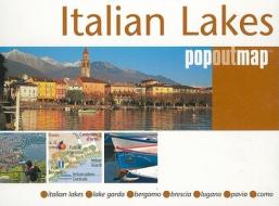 Italian Lakes Popout Map edito da GPP Travel