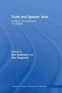 Truth and Speech Acts edito da Taylor & Francis Ltd