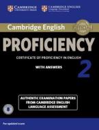 Cambridge English Proficiency 2 Student's Book With Answers With Audio di Victorian Association for Environmental edito da Cambridge University Press