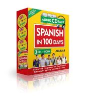 Spanish in 100 Days (Libro + 3 CDs) di Aguilar edito da Aguilar
