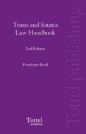 Trusts And Estates Law Handbook di Penelope Reed edito da Tottel Publishing