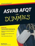Asvab Afqt For Dummies di Rod Powers edito da John Wiley And Sons Ltd