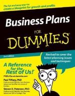 Business Plans for Dummies di Paul Tiffany, Steven D. Peterson edito da FOR DUMMIES