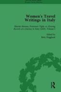 Women's Travel Writings In Italy, Part Ii Vol 8 di Jennie Batchelor, Donatella Badin, Julia Banister, Betty Hagglund edito da Taylor & Francis Ltd