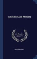 Emotions And Memory di DAVID RAPAPORT edito da Lightning Source Uk Ltd