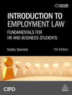 Introduction To Employment Law - Fundamentals For HR And Business Students di Christopher See edito da Kogan Page