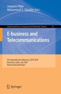 E-business and Telecommunications edito da Springer Berlin Heidelberg