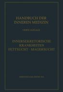 Innersekretorische und Stoffwechselkrankheiten edito da Springer Berlin Heidelberg