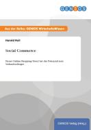 Social Commerce di Harald Reil edito da GBI-Genios Verlag