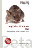 Long-Tailed Mountain Rat edito da Betascript Publishing