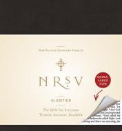 Nrsv, Xl Edition, Bonded Leather, Black di Harper Bibles edito da Harpercollins Publishers Inc