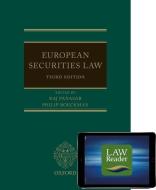 European Securities Law edito da OXFORD UNIV PR