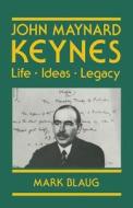 John Maynard Keynes di Mark Blaug edito da Palgrave Macmillan