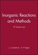 Inorganic Reactions and Methods di J. J. Zuckerman edito da Wiley-Blackwell