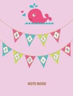Baby Shower Note: Graphic Whale Pink Cover Notebook Journal Diary, 110 Lined Pages, 8.5 X 11 di F. Rainbow edito da Createspace Independent Publishing Platform