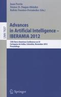 Advances in Artificial Intelligence -- IBERAMIA 2012 edito da Springer Berlin Heidelberg