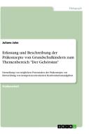Erfassung und Beschreibung der Präkonzepte von Grundschulkindern zum Themenbereich "Der Gehörsinn" di Juliane Jahn edito da GRIN Verlag