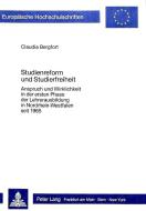 Studienreform und Studierfreiheit di Claudia Bergfort edito da Lang, Peter GmbH