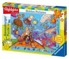 Highlights Something's Fishy 35 Piece Hidden Pictures Puzzle edito da Ravensburger