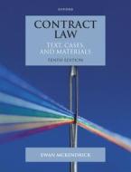 Contract Law di Ewan McKendrick edito da Oxford University Press
