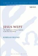 Jesus Wept: The Significance of Jesus' Laments in the New Testament di Rebekah Eklund edito da CONTINNUUM 3PL