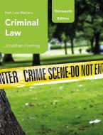Criminal Law di Jonathan Herring edito da Bloomsbury Publishing PLC