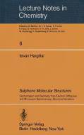 Sulphone Molecular Structures di Istvan Hargittai edito da Springer Berlin Heidelberg