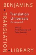 Translation Universals edito da John Benjamins Publishing Co