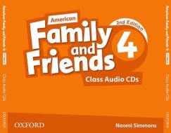 American Family And Friends: Level Four: Class Audio Cds di Naomi Simmons, Tamzin Thompson, Jenny Quintana edito da Oxford University Press