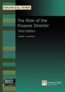Role of the Finance Director di Terry Carroll edito da Pearson Education