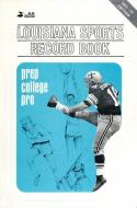 Louisiana Sports Record Book di Jim Calhoun edito da PELICAN PUB CO