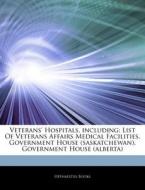 Veterans' Hospitals, Including: List Of di Hephaestus Books edito da Hephaestus Books