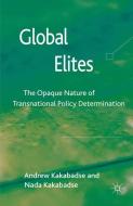 Global Elites edito da Palgrave Macmillan UK