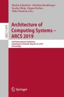 Architecture of Computing Systems - ARCS 2019 edito da Springer International Publishing