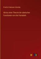 Abriss einer Theorie der abelschen Functionen von drei Variabeln di Friedrich Hermann Schottky edito da Outlook Verlag