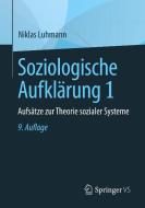 Soziologische Aufklärung 1 di Niklas Luhmann edito da Springer Fachmedien Wiesbaden