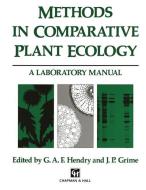 Methods in Comparative Plant Ecology edito da Springer Netherlands